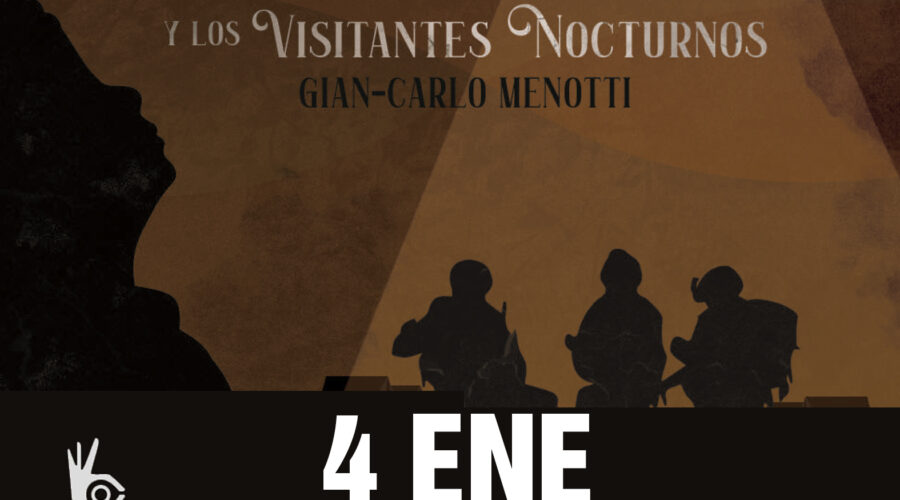 LA ÓPERA “AMAHL Y LOS VISITANTES NOCTURNOS” EL SÁBADO 4 DE ENERO EN LA ZARZA.